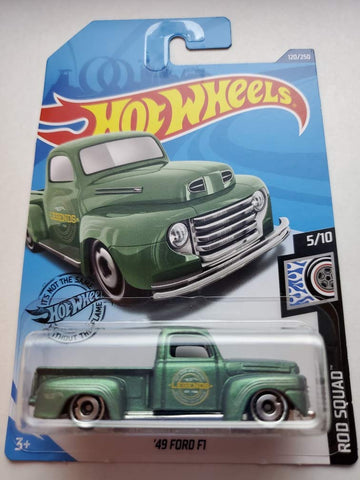 Hot Wheels 2020 Rod Squad 49 Ford F1, Green 120/250