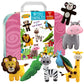 Peachy Keen Crafts Kids Sewing Kit, Learn to Sew for Ages 8-12, Beginner Felt Craft Kit, Make 6 Fun Stuffed Animals and A Pin Cushion, Teach Basic