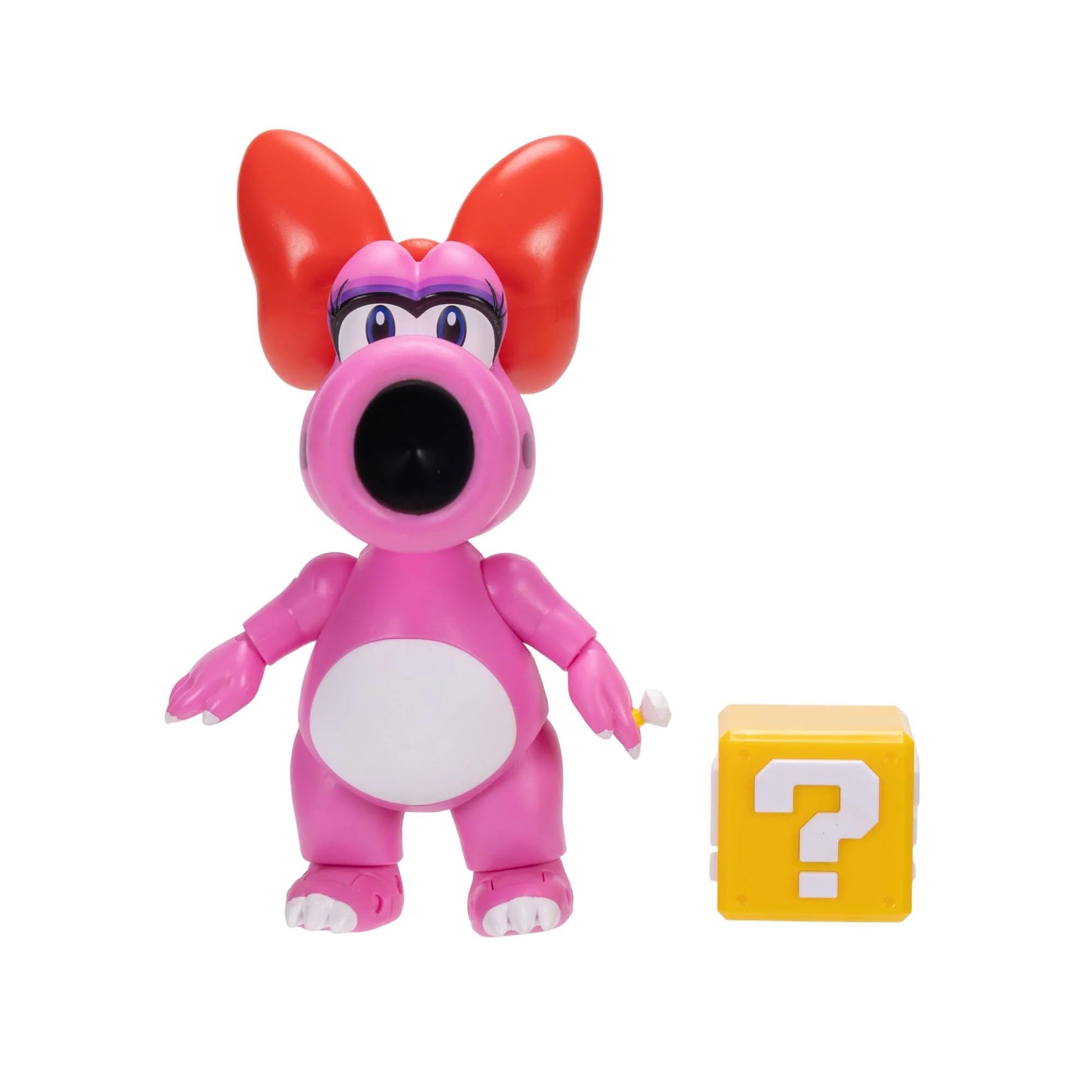 Super Mario 4 inch Birdo with Question Block Action Figure