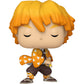 Funko Zenitsu Agatsuma: P o p ! Animation Vinyl Figurine Bundle with 1 Compatible 'ToysDiva' Graphic Protector (869-49012 - B)