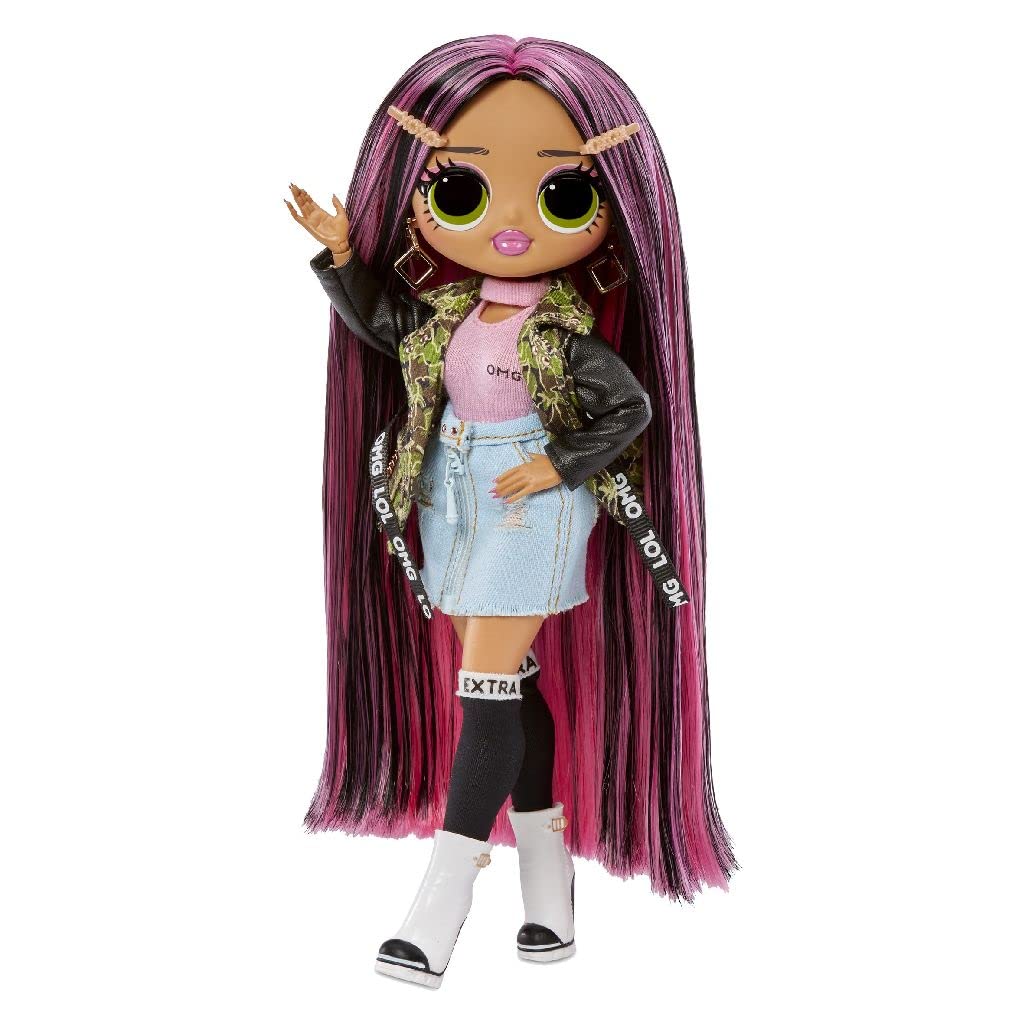 L.O.L. Surprise! OMG World Travel™ City Babe Fashion Doll with 15 Surprises Including Outfit, Travel Accessories and Reusable Playset - for Girls Ages