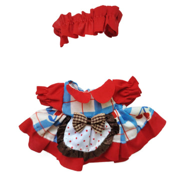 17cm Doll Clothes(No Doll Included), Cute Dolls Outfit Accessories, 6.7 Inch Small Kawaii Handcrafted Clothes Set for Dolls Collectors and Dress-Up