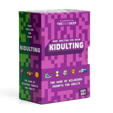 The Skin Deep Kidulting Fun Couples Card Game - Prompts to Create Funny Moments Between Couples & Friends - Inject Fun & Spontaneity Into Daily