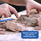 ArtSkills Dinosaur Fossil Digging Kit for Kids Glow in the Dark Dinosaur
