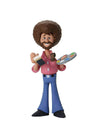 NECA Bob Ross - 6” Scale Action Figure - Toony Classics Bob Ross with Peapod