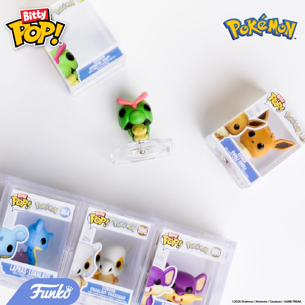 Funko Bitty POP! 4 Pack: Pokemon - Charmander, Jolteon, Lapras, Rattata