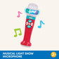 Battat - Toy Karaoke Mic - Light-Up & Voicechanging Microphone - Record & Playback - Sing - Along with Bluetooth - 3+ Years- Musical Light Show