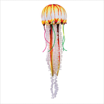 Real Planet Jellyfish Stuffed Animal - Cute Plush Stuffed Animals for Kids, Sea Animal Plush Squishy, Life Size Plush Decor, Jellyfish Fishing Toys