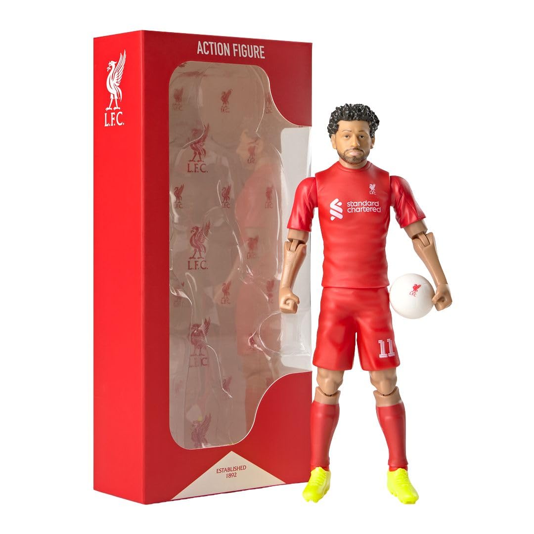 Sockers Banbo Toys Liverpool F.C. Mohamed Salah 8" Collectible Soccer Action Figure
