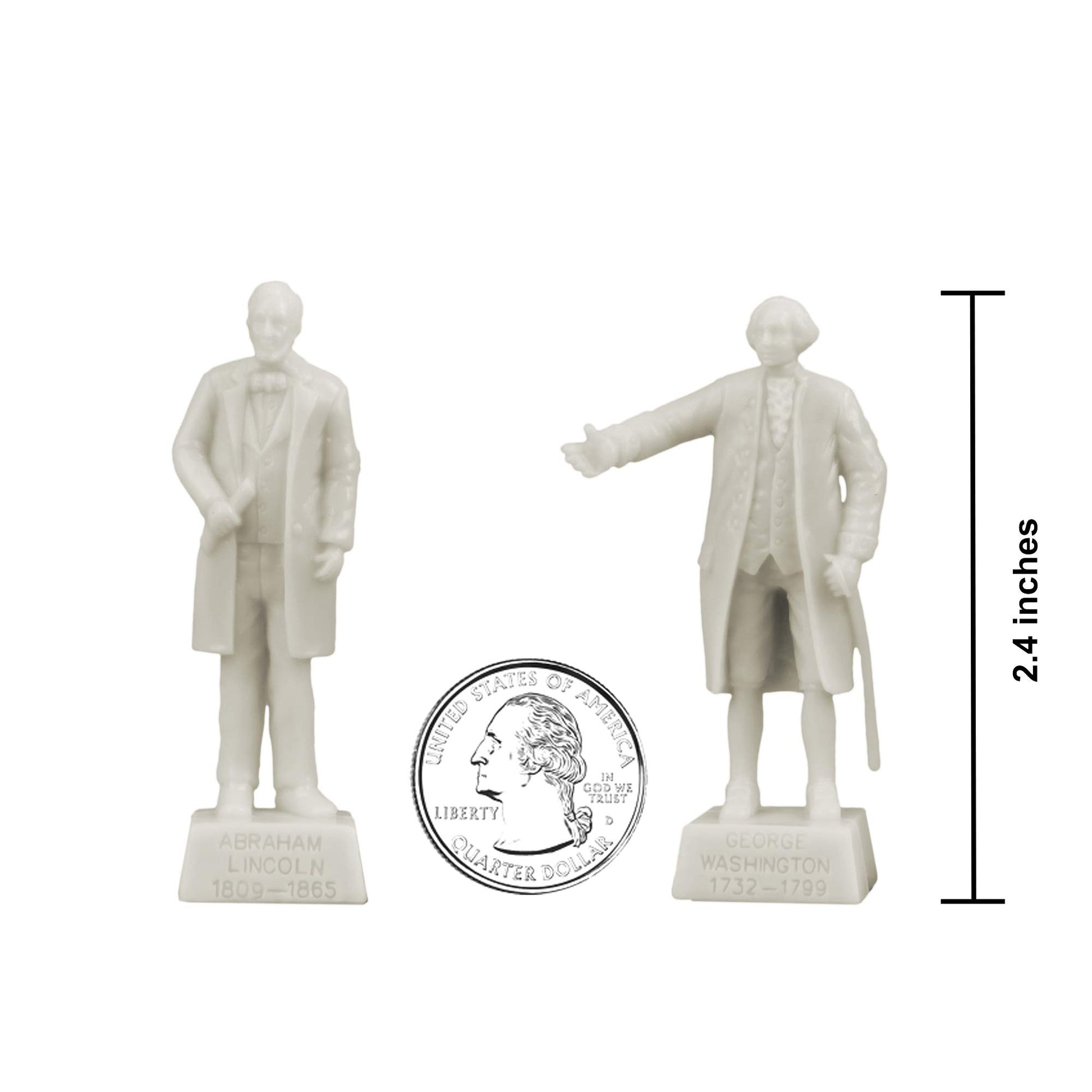 BMC Presidents of The United States Series 1: Plastic Figure 6pc Set
