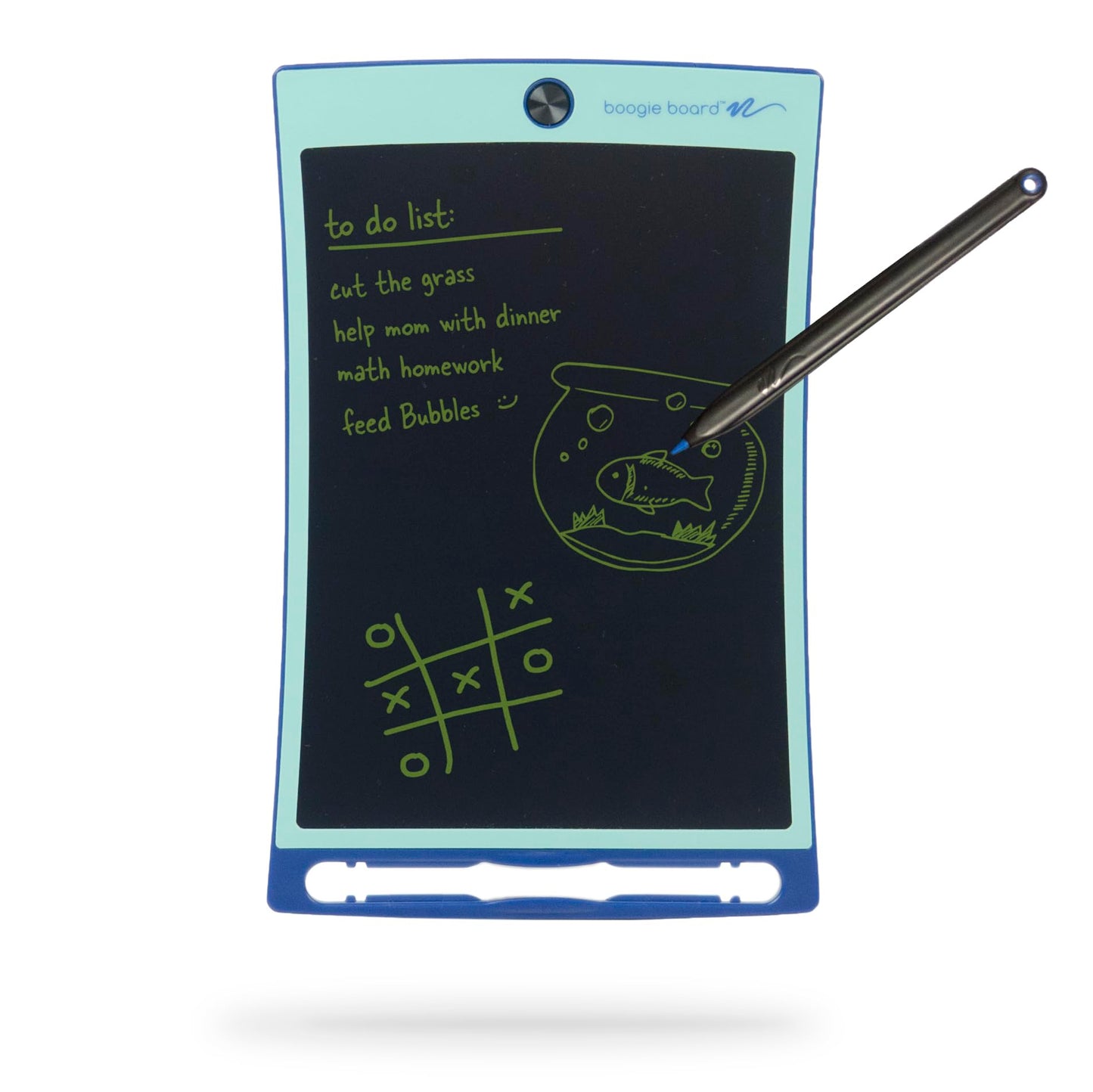 Boogie Board Jot Reusable Writing Tablet for Adults, 8.5 Digital Notebook with Instant Erase, Digital Notepad with Magnets, Note Taking Tablet