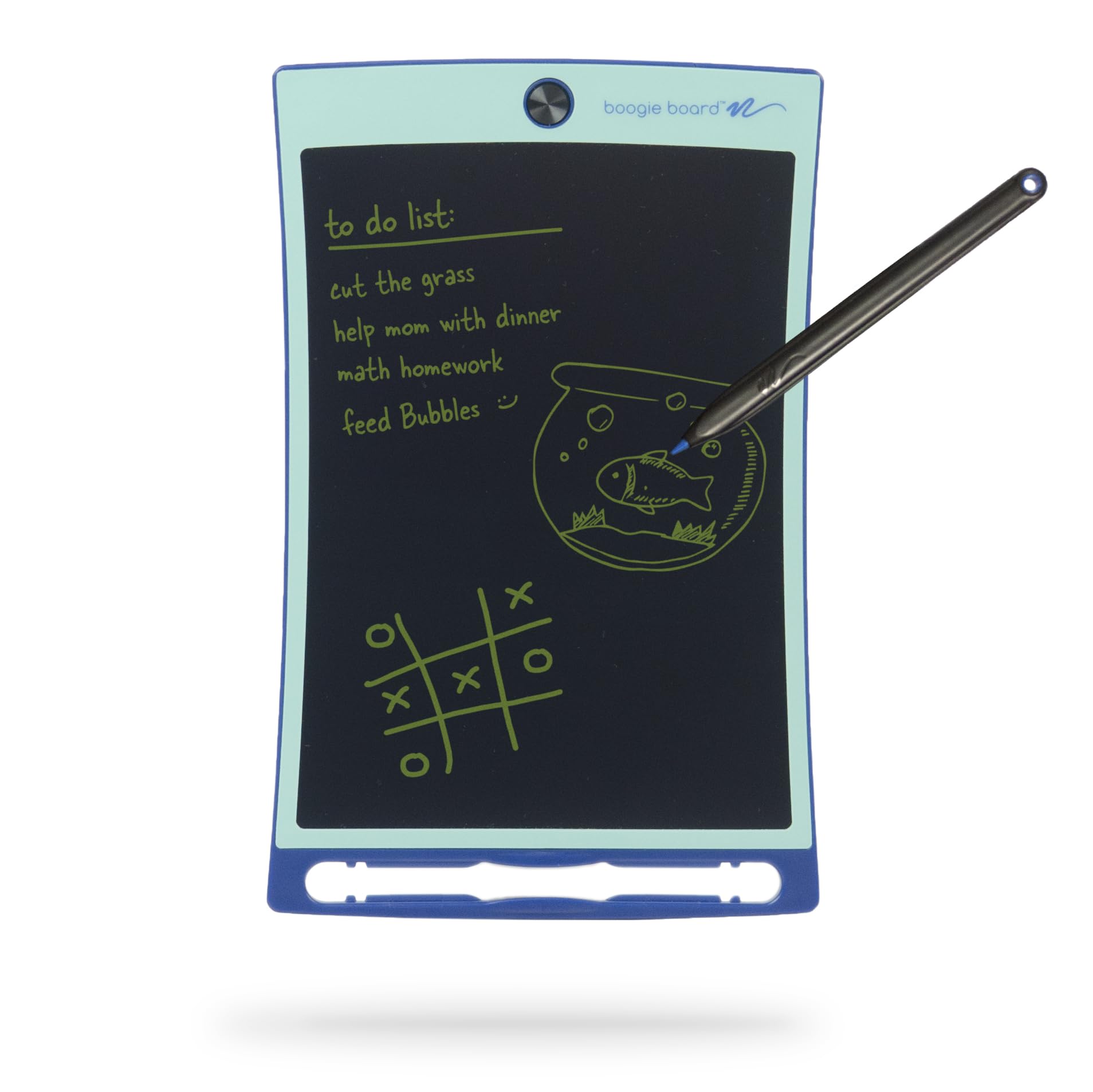 Boogie Board Jot Reusable Writing Tablet for Adults, 8.5 Digital Notebook with Instant Erase, Digital Notepad with Magnets, Note Taking Tablet