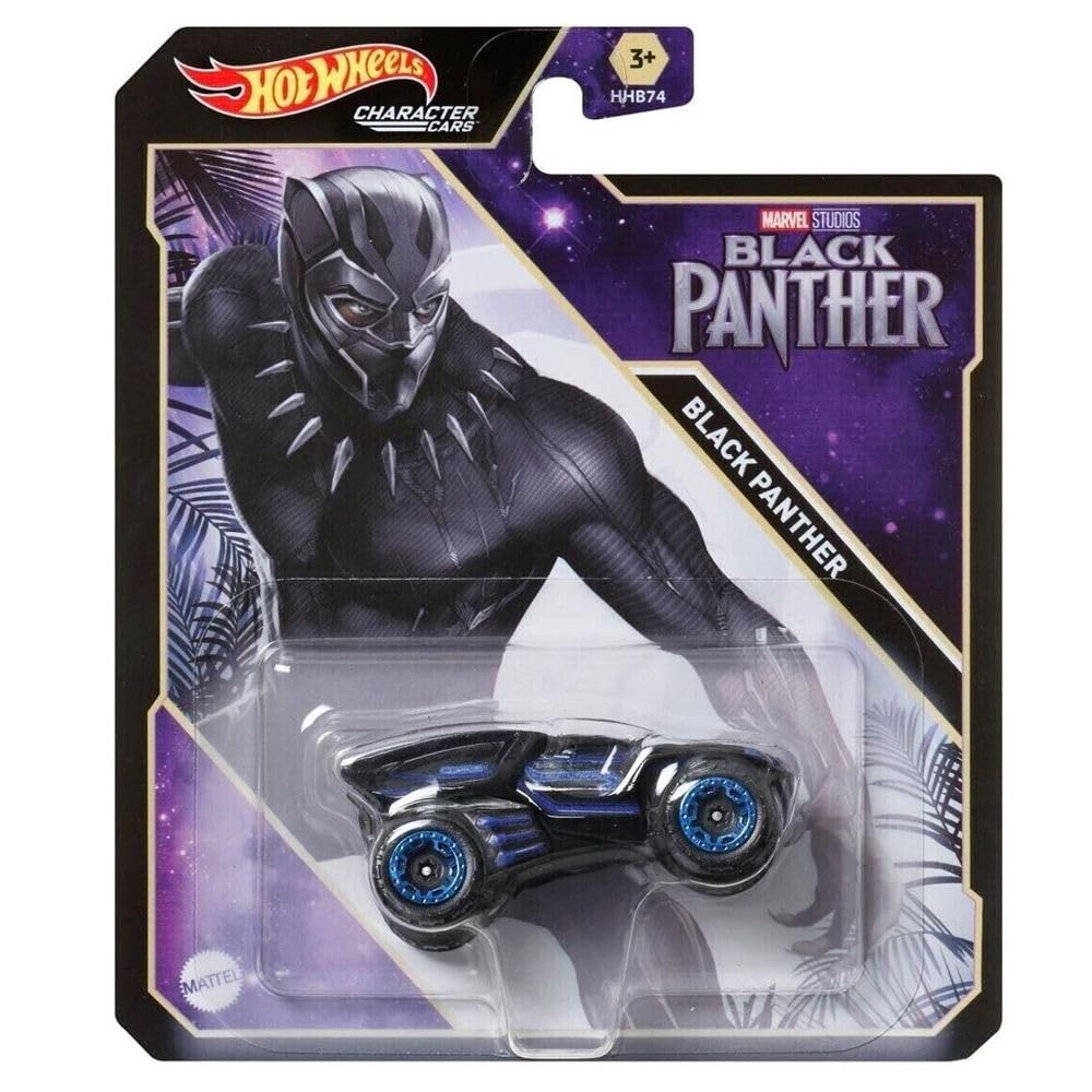 HOT Wheels Character Cars Marvel Wakanda Forever [Black Panther]
