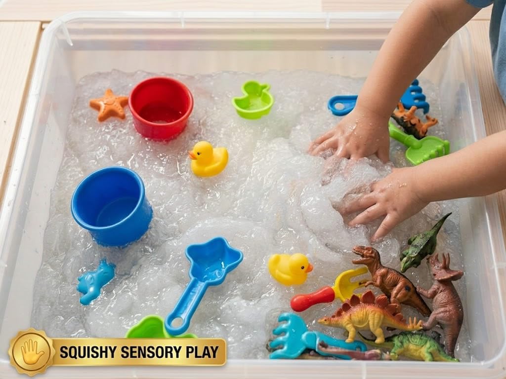 Super Absorbent Polymer Granules (Sodium Polyacrylate) - 50g Bag for Amazing Science Experiments, Disappearing Water Magic Tricks, and Sensory Play |