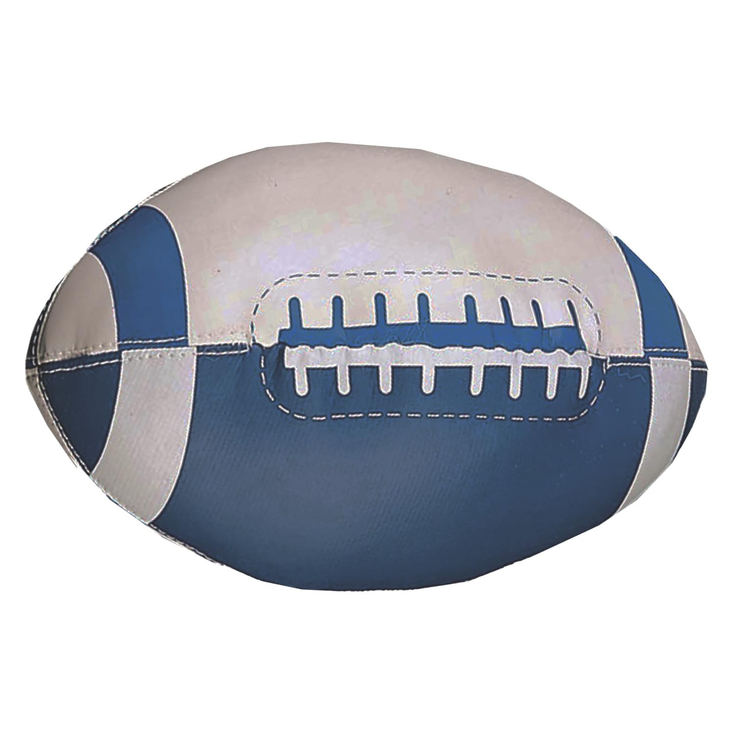 Champion Sports Soft Foam Mini Football, Blue/White, 8"