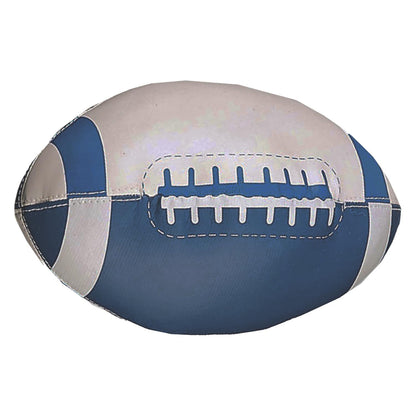 Champion Sports Soft Foam Mini Football, Blue/White, 8"