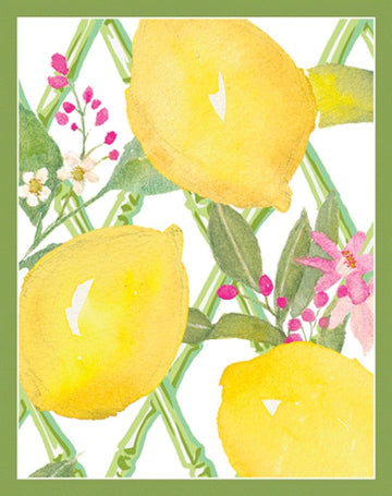 Caspari Limoncello Bridge Tallies (BT152)
