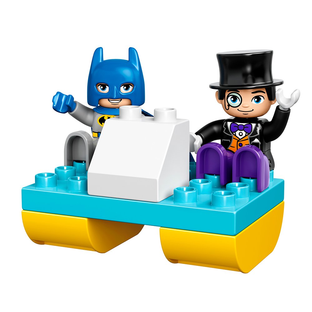 LEGO DUPLO DC Comics Super Heroes Batman Batwing Adventure 10823, Preschool, Pre-Kindergarten, Large Building Block Toys for Toddlers