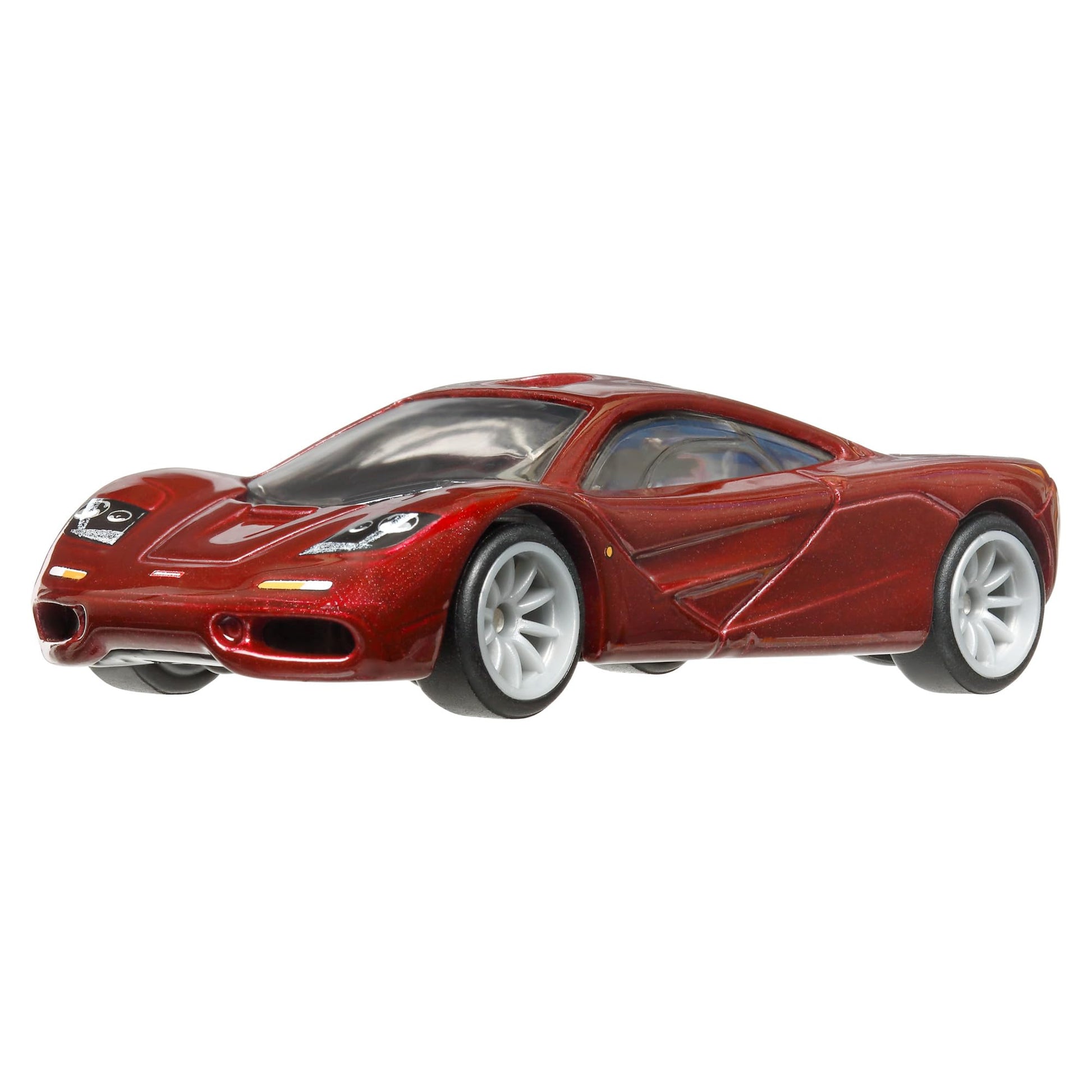 Hot Wheels Premium Car Culture Circuit Legends Toy Vehicle, 1:64 Scale Die-Cast McLaren F1 for Collectors, Real Riders Tires, Metal/Metal