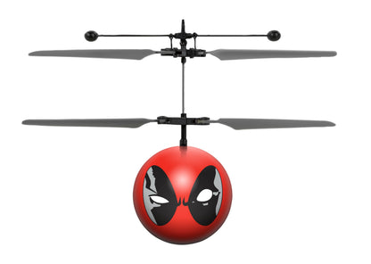 Marvel Deadpool Motion Sensing Flying Ball Toy, Dual Rotors, USB Charging