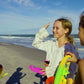 Surfer Dudes Legends & Surfer Pets Wave Powered Mini-Surfer, Pet and Surfboard Beach Toy - Tofino Rex and Coral