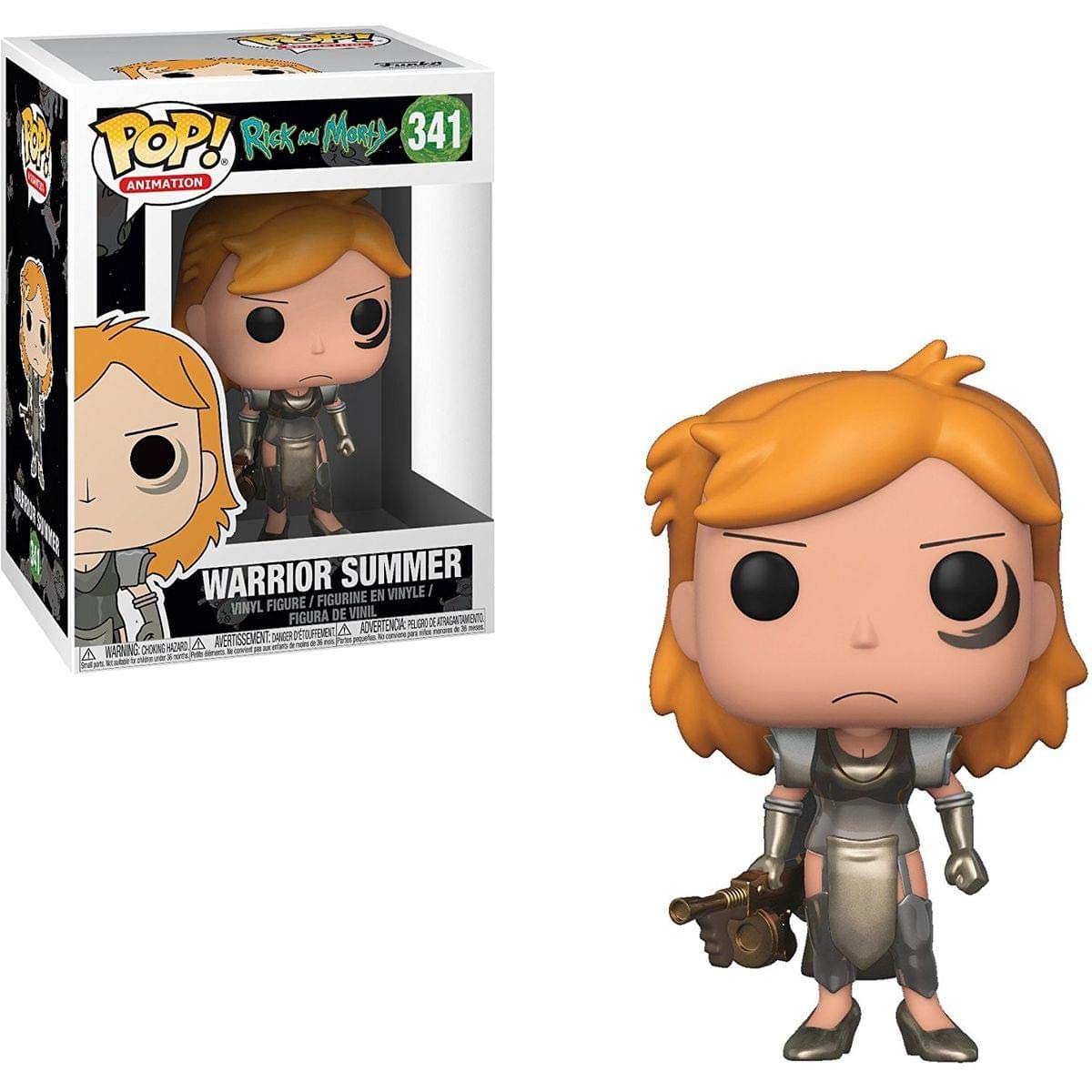 Funko Pop! Animation: Rick & Morty - Warrior Summer Collectible Figure
