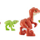 Fisher-Price Imaginext Jurassic World Dinosaur Toys, Hatchlings 6-Piece Figure Set for Pretend Play Preschool Kids Ages 3+ Years