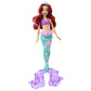Mattel Disney Princess Ariel The Mermaid Doll, Mermaid Toy, Tail Fin Changed by Water Colour, Disney Gifts, Toy from 3 Years, HLW00