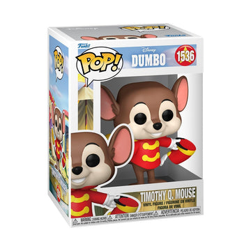 Funko Pop Disney: Dumbo - Timothy Q. Mouse - Collectable Vinyl Figure - Gift Idea - Official Merchandise - Toys for Kids & Adults - Cartoon/Animation