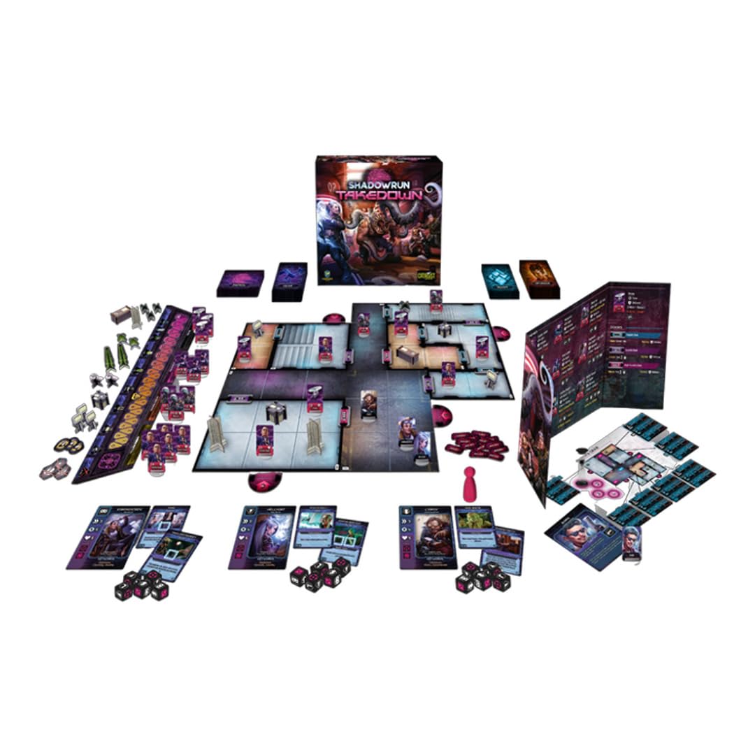 Catalyst Game Labs Shadowrun Takedown, Ages 14+