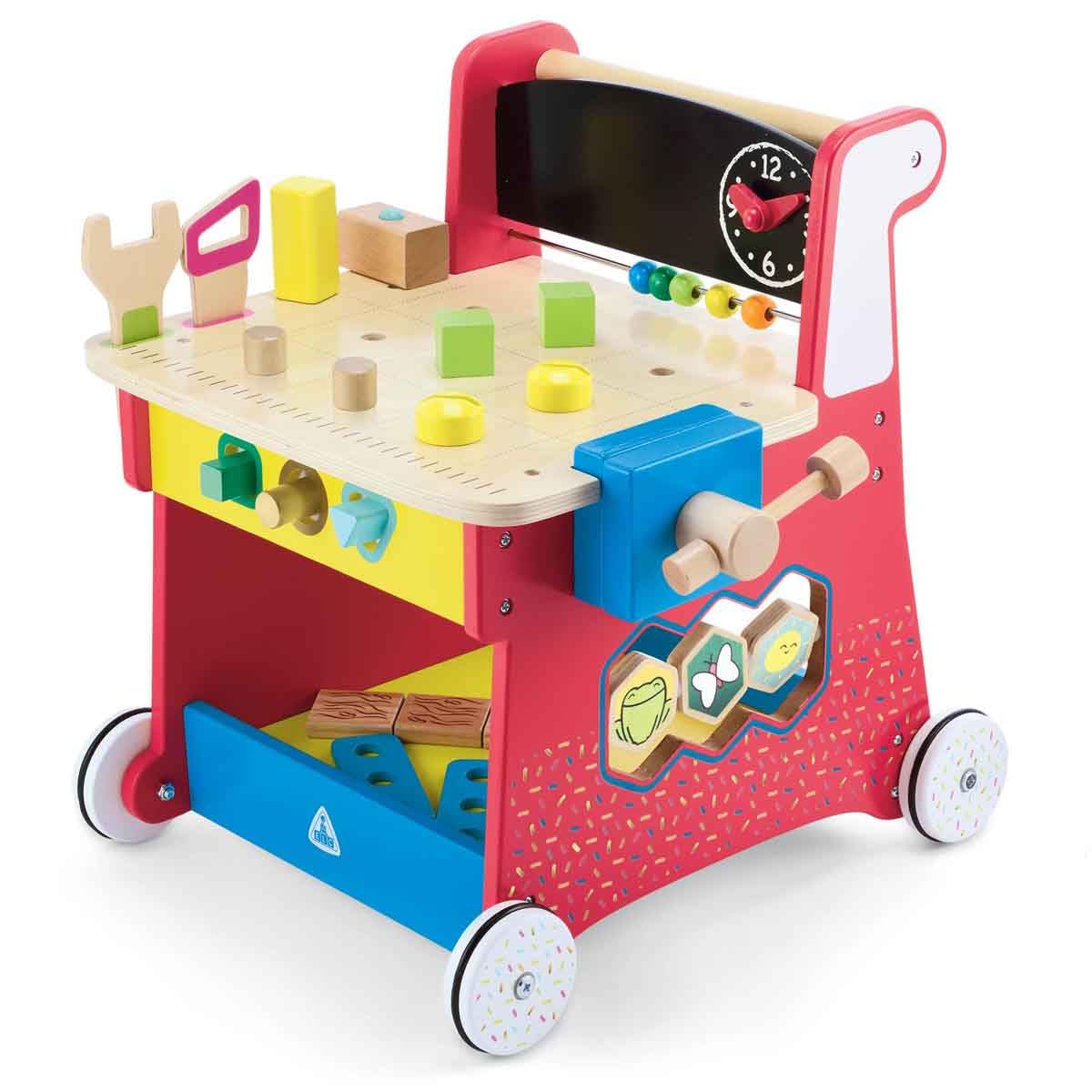 Early Learning Centre Wooden Activity Workbench, Imaginative Play, Hand Eye Coordination, Physical Development, Kids Toys for Ages 12 Month, Amazon