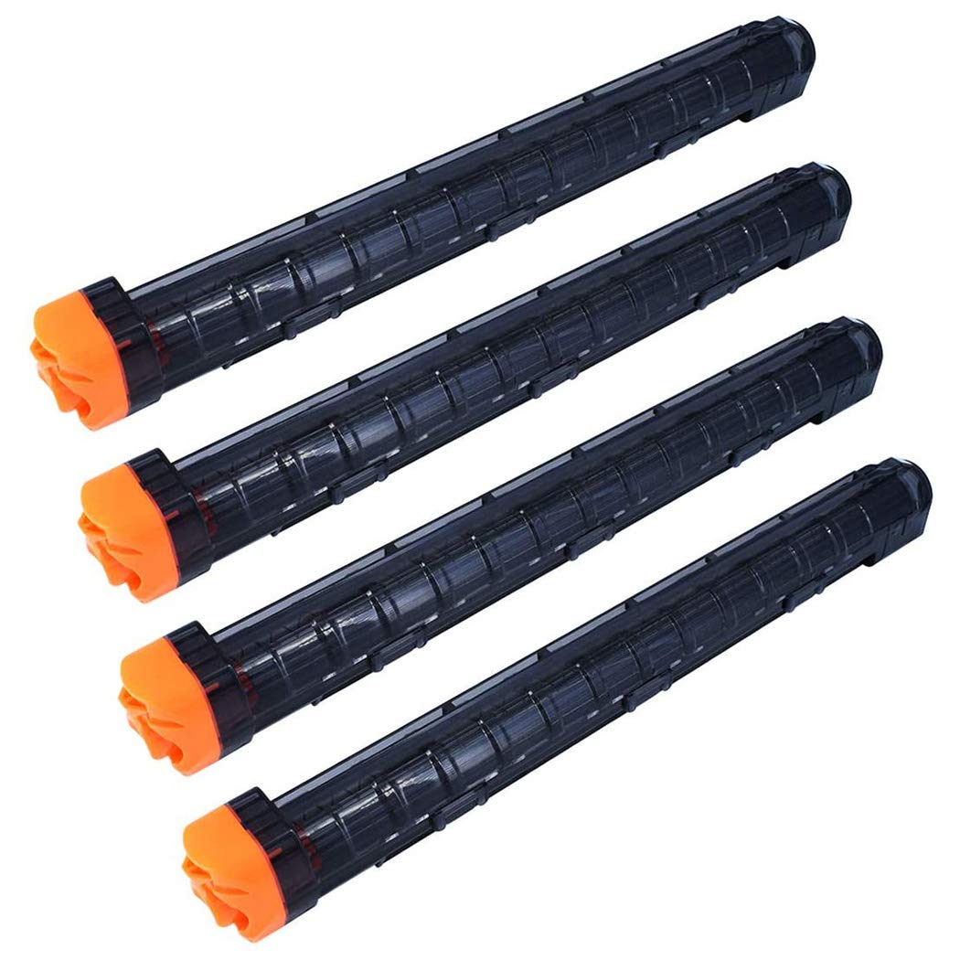 OIMIO 12-Round Magazine, 4 Pack Round Magazines Bullet Clips for Nerf Rival (Black)