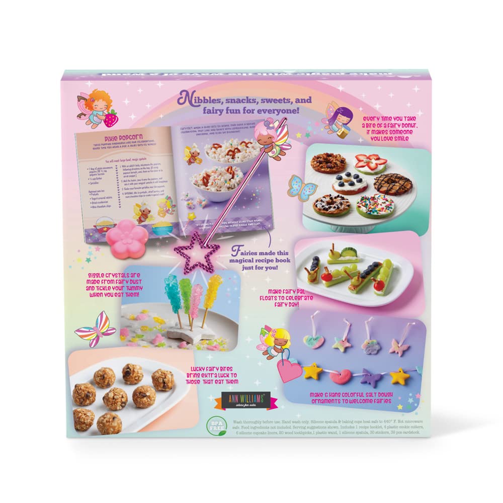 Craft-tastic - Create Your Own Magical Fairy Treats - Includes 40 Page Recipe Book Featuring 18 Fun & Easy-to-Make Recipes, Cookie Cutters, Silicone