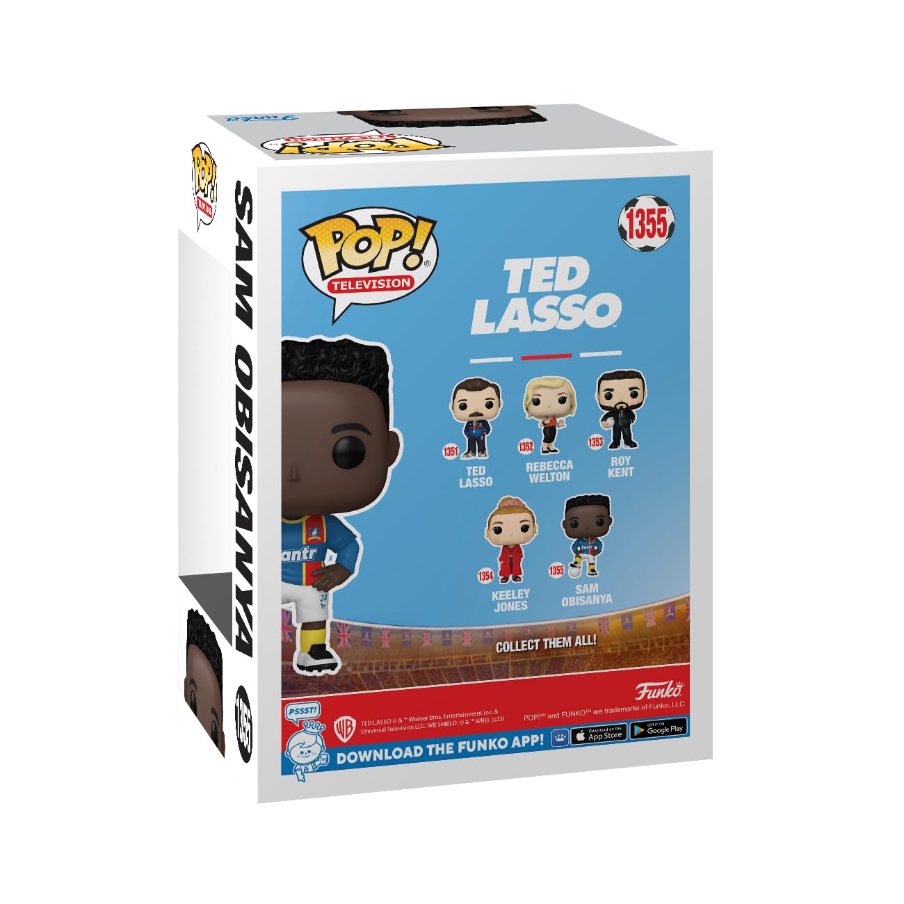 Funko POP! TV: Ted Lasso - Sam Obisanya - Collectable Vinyl Figure - Gift Idea - Official Merchandise - for Kids & Adults - TV Fans - Model Figure for