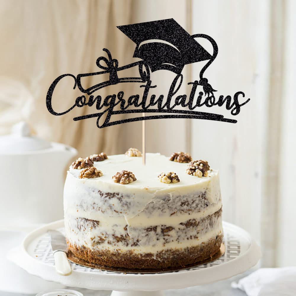 Sodasos Congratulations 2026 Graduation Cake Topper,Congrats Grad Decor