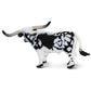 Safari Ltd. Texas Longhorn Bull Figurine - Hand-Painted, Lifelike 5.5" Model Figure - Fun Educational Farm Animal Toy for Boys, Girls & Kids Ages 3+