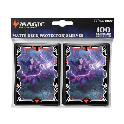 Ultra PRO - Tarkir Dragonstorm Zurgo Stormrender (Mardu Surge Commander Deck) 100ct Deck Protector Sleeves for Magic: The Gathering | Magic Gathering
