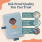 Samma Sati Emotion Flashcards for Toddlers, 25 Feelings Cards, Ages 2-8