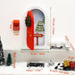 Tonttuovi Christmas Elf Accessories Wooden Miniature Elf Door for Wall for Elf Arrival Ideas