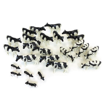 ERTL 1/64th 25 Pack of Holstein Cattle ZFN12662
