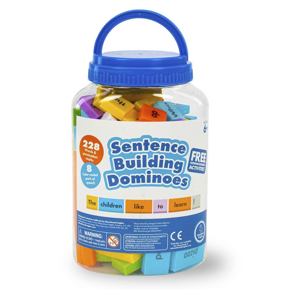 Educational Insights Sentence Building Dominoes