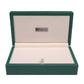 Silverman & Co. Double 6 Large White Domino Set - Green Case