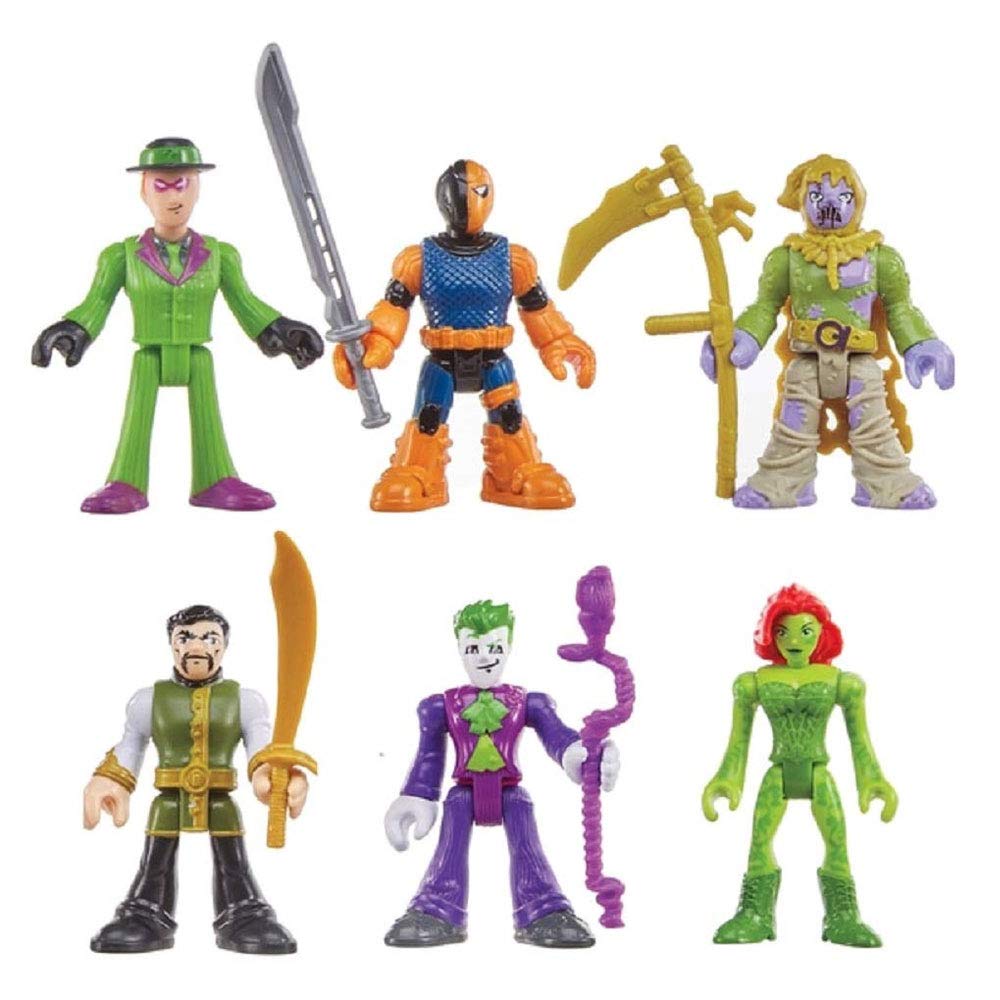Fisher-Price Imaginext DC Super Friends Villains of Gotham City Action Figure 6-Pack