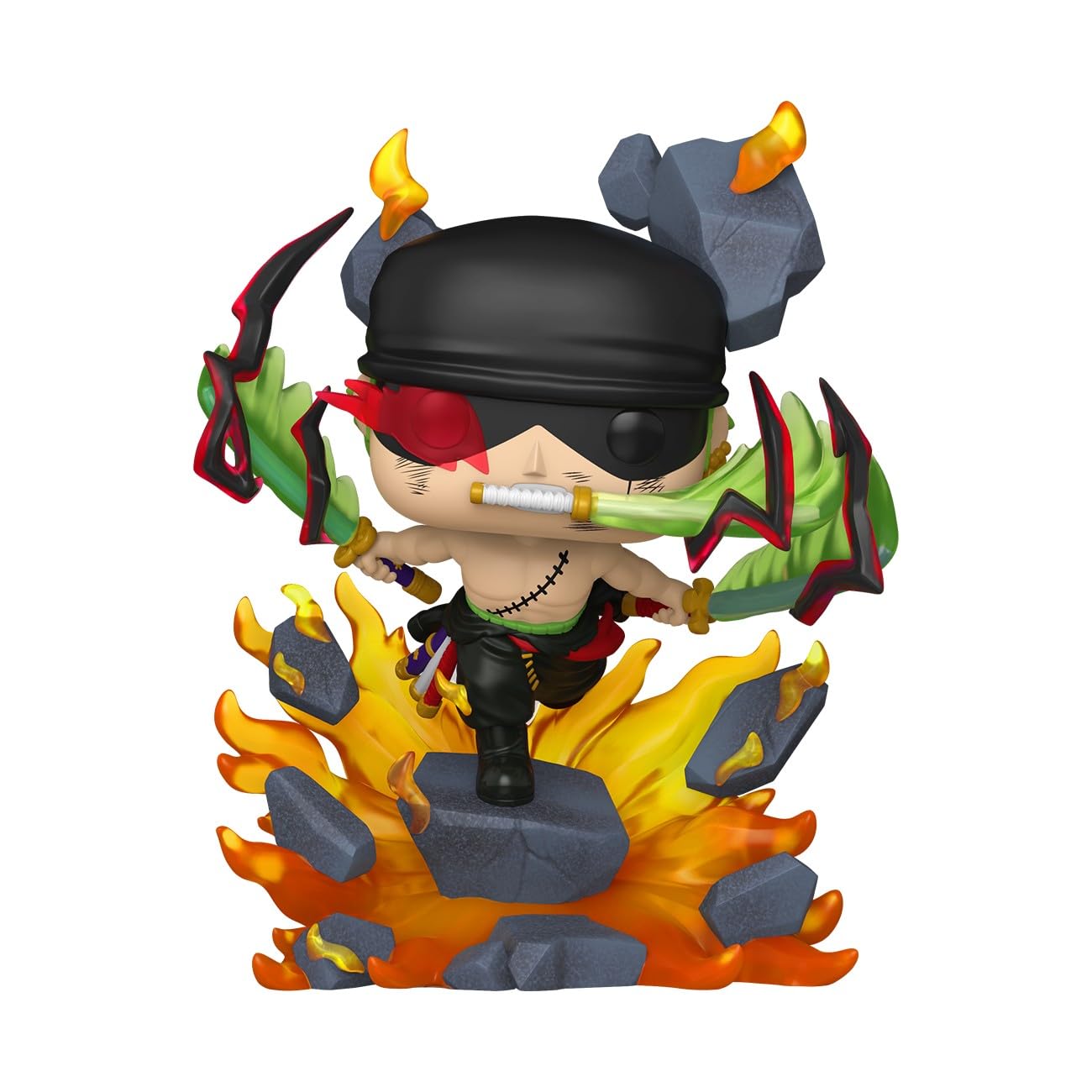 Funko POP! Premium: One Piece - Zoro King of Hell - Amazon Exclusive