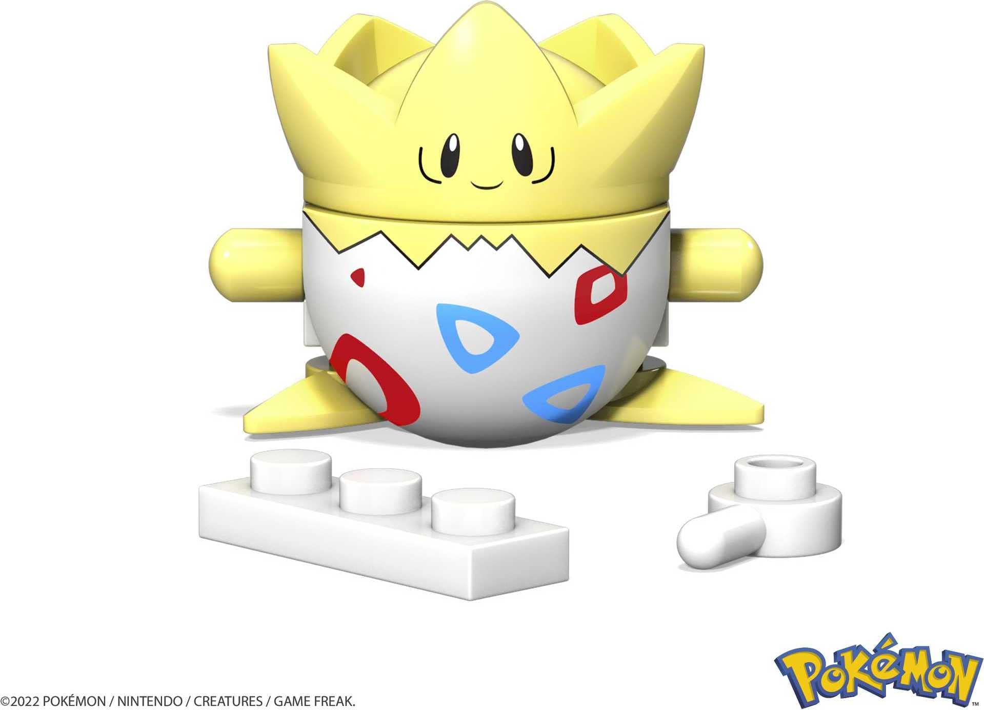 Mega Construx Pokemon Togepi Construction Set, Building Toys for Kids, 21 pcs, 6 years and up