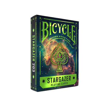 Bicycle Stargazer 203 Playing Cards - Premium Cosmic‑Themed Poker‑Size Deck of Cards with Air‑Cushion Finish, Collectible Space Galaxy Design for