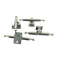 LEEFAI Pro Fingerboard Trucks G5, Raw Metal Color, Regular Kingpin, 2 Trucks with Hardware (32mm)