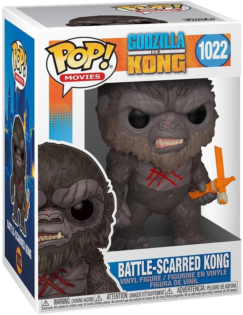 Funko Pop! Movies: Godzilla Vs Kong - Battle Worn Kong