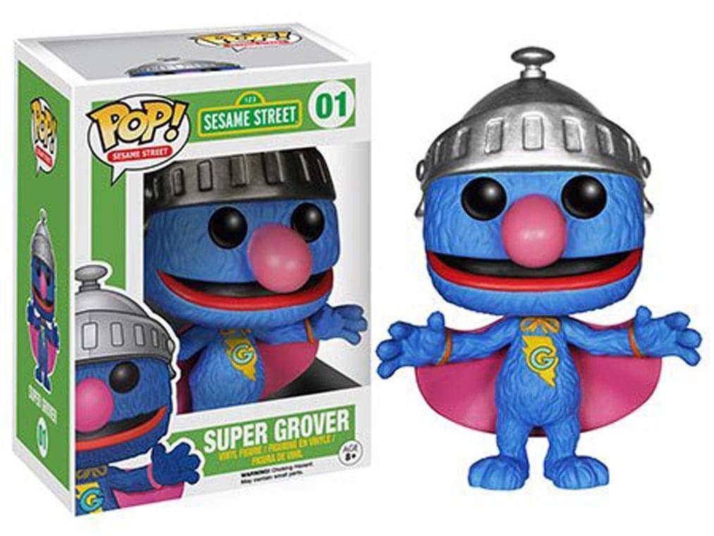 Funko POP TV: Sesame Street Super Grover Action Figure