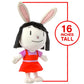 Elinor Wonders Why Plush Figure Toy Elinor Soft Stuffed Doll - Super Soft Fabric With Beautiful Embroidered Detailing - Perfect for children ages 3-5